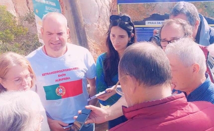 Contestatários defendem que dessalinizadora vai provocar crime ambiental na Praia da Falésia