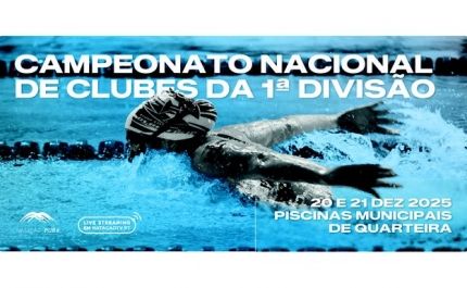 Quarteira e Lagoa recebem grandes eventos da natação nacional em dezembro