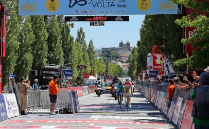Nem só de competição vive a Volta | Viseu consagra cicloturistas 