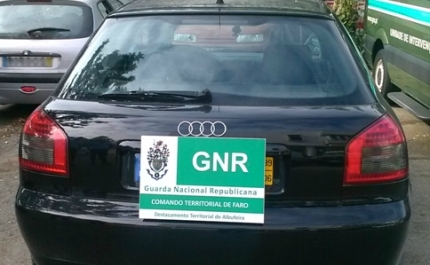 GNR de Albufeira detém cidadão por Roubo de Viatura e Tráfico de Estupefacientes