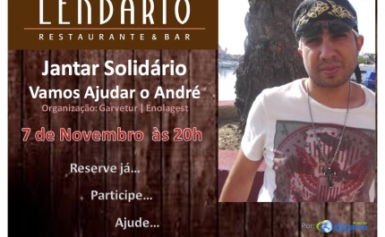 Jantar Solidário em Quarteira|  Vamos ajudar o André