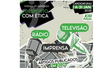 Prémios de Imprensa «Desporto com Ética»