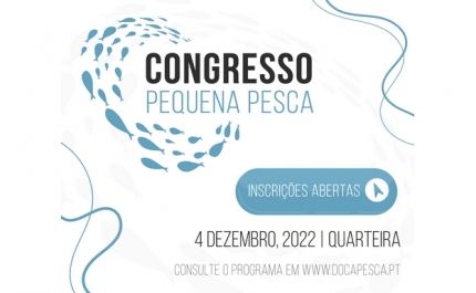 Congresso da Pequena Pesca realiza-se no próximo dia 4 de dezembro