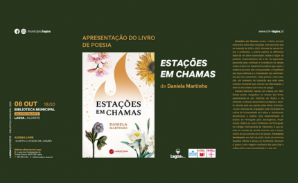 Lançamento do livro de poesia de Daniela Martinho, «Estações em Chamas» 