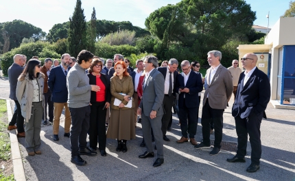 Águas do Algarve inaugurou a Empreitada de Execução de Infraestruturas de Elevação e Adução de ApR da ETAR de Quinta do Lago