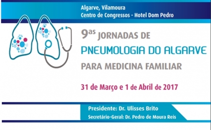 9ª Jornadas de Pneumologia do Algarve para Medicina Familiar em Vilamoura de 31 de março a 1 de abril