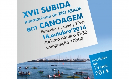 XVII SUBIDA INTERNACIONAL DO RIO ARADE EM CANOAGEM TERMINA EM SILVES
