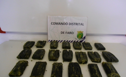 Apreensão de 32 235 doses de Haxixe, na Ponta de Santo António