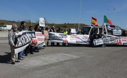 Protesto da CUVI – excesso de zelo da GNR impede distribuição de informação aos automobilistas