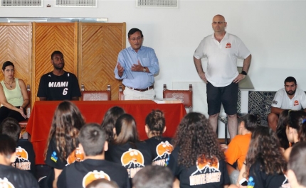 Carlos Silva e Sousa participou no encerramento da 10ª edição do Monte Basket