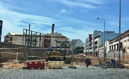 Obras na Avenida Afonso Henriques decorrem a bom ritmo 