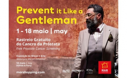 MAR Shopping Algarve apoia saúde masculina com 9.ª edição da campanha «Prevent it like a gentleman»