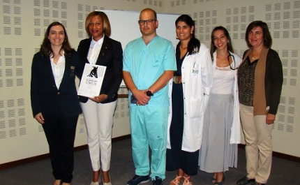 CHUA distinguido internacionalmente em programa de qualidade na área do AVC