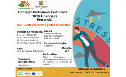Escola Profissional de Alte Promove Qualificação de Adultos com Formação Profissional Certificada e Gratuita — Inscrições Abertas