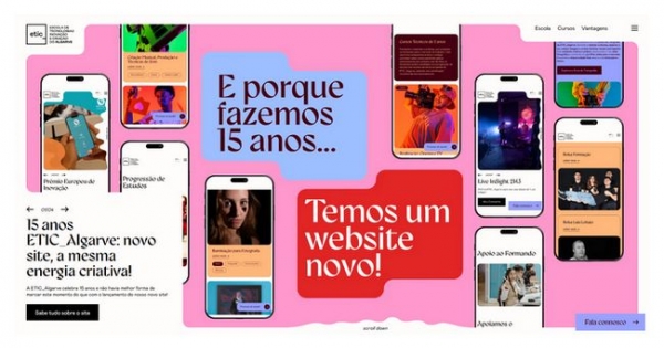ETIC_Algarve Marks 15 Years with Launch of Dynamic New Website