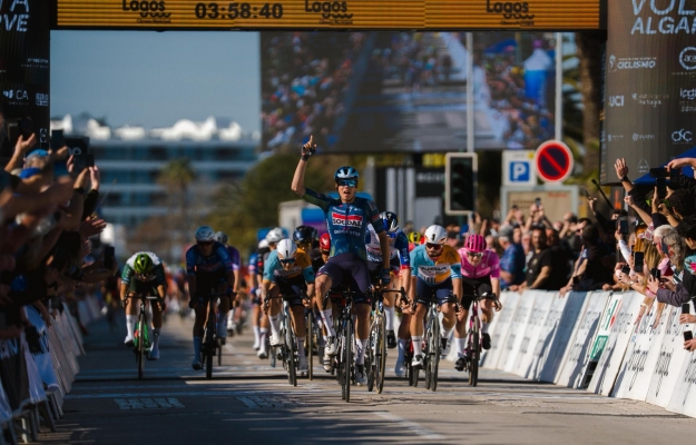 Volta ao Algarve: Paul Magnier «bisa» na quarta etapa e Ayuso segue na liderança