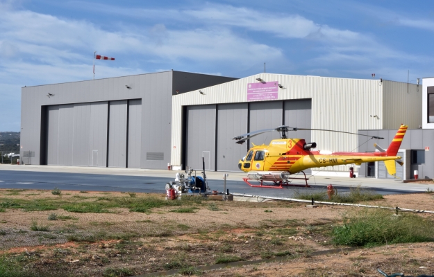 AMPLIAÇÃO DA BASE DE HELICÓPTEROS EM SERVIÇO PERMANENTE DE LOULÉ VAI SER INAUGURADA