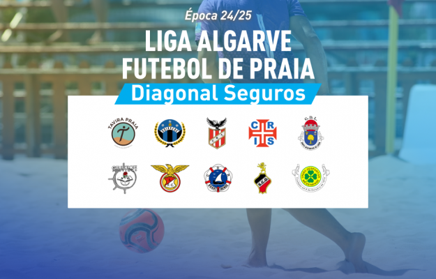 Liga Algarve Futebol de Praia | Diagonal Seguros terá 10 clubes e será a mais participada de sempre