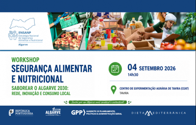 CCDR Algarve promove Workshop Regional de Segurança Alimentar e Nutricional no âmbito da Feira da Dieta Mediterrânica