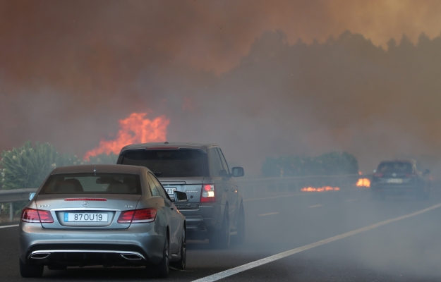 Brisa cria plano com recomendações aos condutores surpreendidos por incêndios