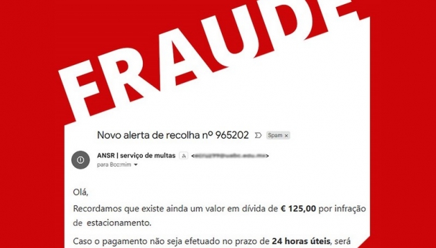 E-mails fraudulentos em nome da ANSR