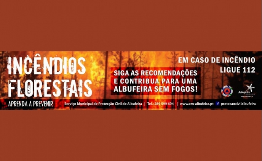 ALBUFEIRA PROMOVE SENSIBILIZAÇÃO NO ÂMBITO DO COMBATE AOS INCÊNDIOS FLORESTAIS