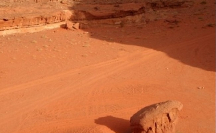 Poeiras do deserto do Sáara atravessam o Atlântico