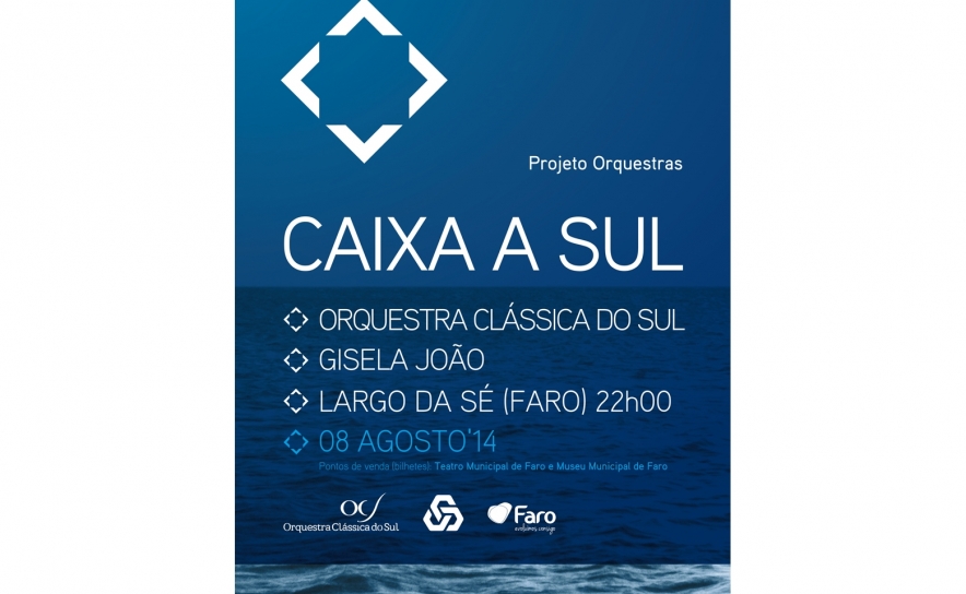 Concerto com Gisela João e Orquestra Clássica do Sul no Largo da Sé em Faro