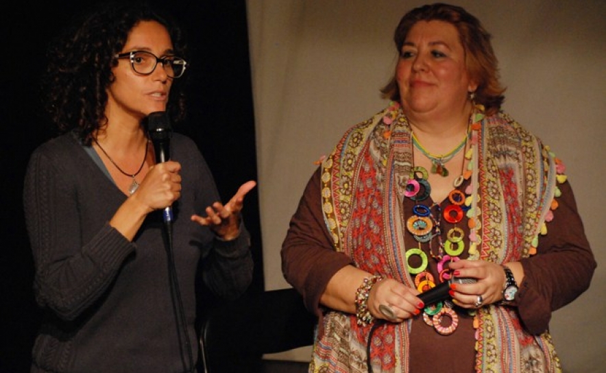 Elisabete Maisão (E) e Lígia Gonçalves (D)