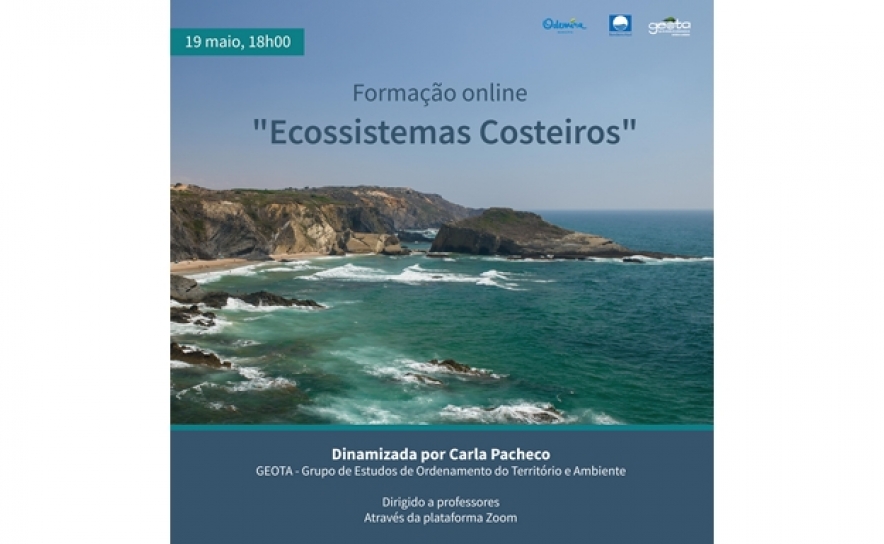 MUNICÍPIO DE ODEMIRA PROMOVE FORMAÇÃO ONLINE SOBRE «ECOSSISTEMAS COSTEIROS»