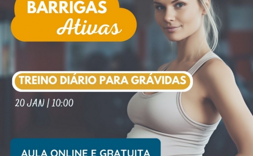 Barrigas Ativas – Treino diário para grávidas