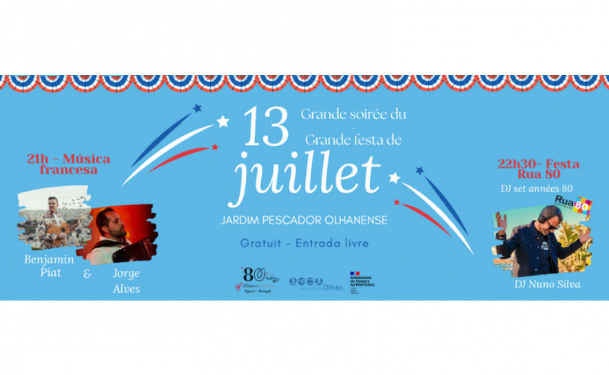 Alliance Française do Algarve celebra 80 anos com Grande Festa de 13 de julho em Olhão