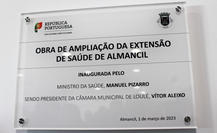 Ministro da Saúde visita UCSP Almancil    Foto: Nathalie Dias 