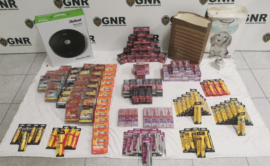  Loulé – Detido por furto e recuperados objetos no valor de 4 000 euros   