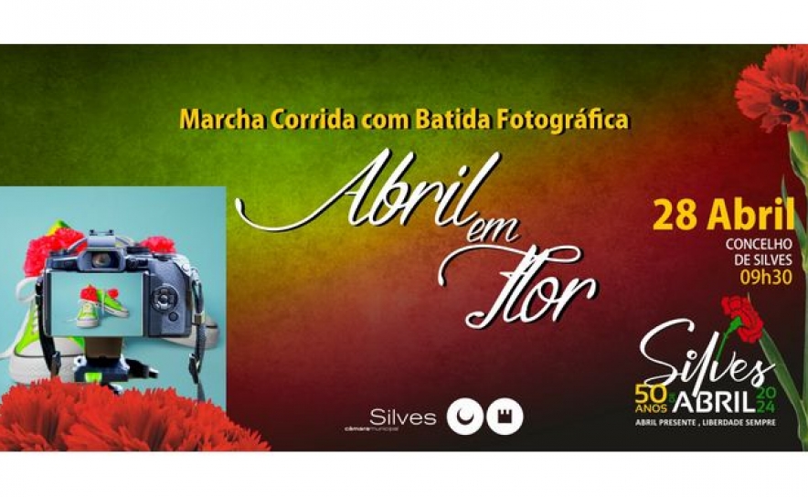 SILVES VAI SER PALCO DA BATIDA FOTOGRÁFICA «ABRIL EM FLOR» E DO PLOGGING CHALLENGE PORTUGAL 2024