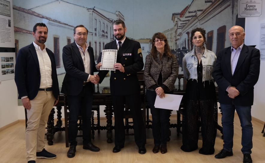 Militar da Marinha Portuguesa foi homenageado pelo Município de São Brás de Alportel