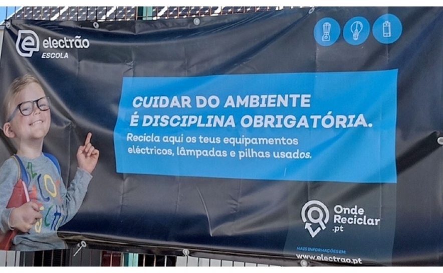 Escola Electrão: 47 estabelecimentos de ensino do distrito de Faro recebem pilhas, lâmpadas e aparelhos elétricos para reciclagem