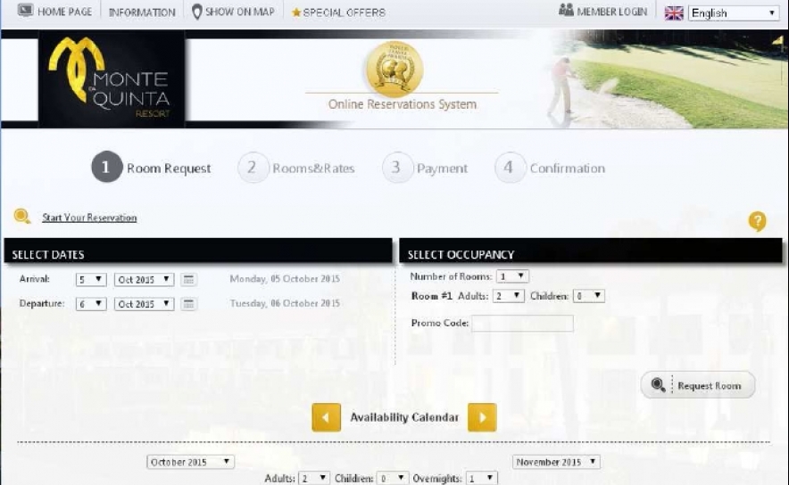 Monte da Quinta Resort tem novo motor de Reservas Online