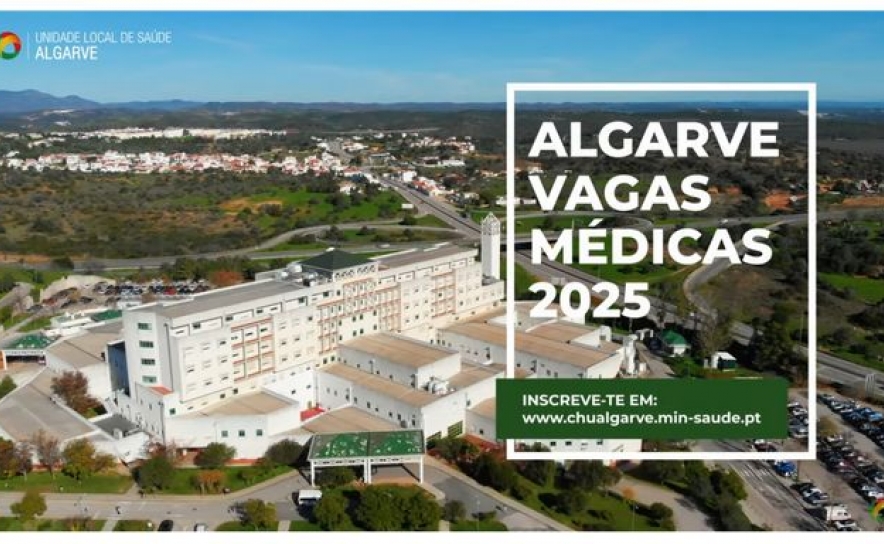 ULS Algarve promove campanha de vagas para contratação de médicos