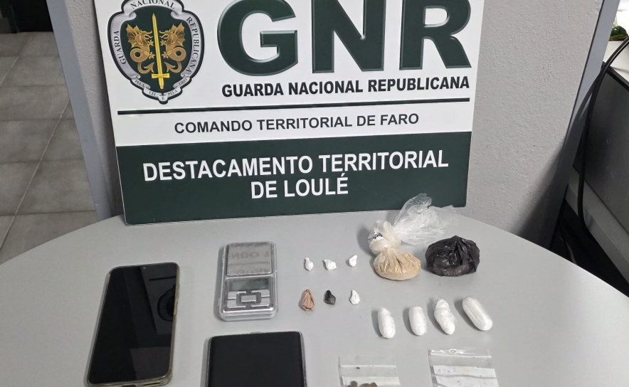 Quarteira – Prisão preventiva por tráfico de estupefacientes