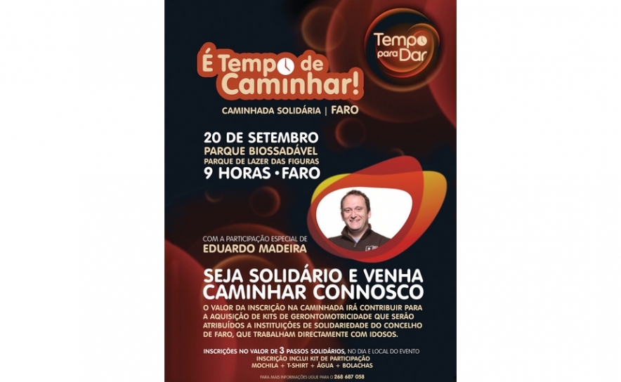 Caminhada “Tempo para Dar”