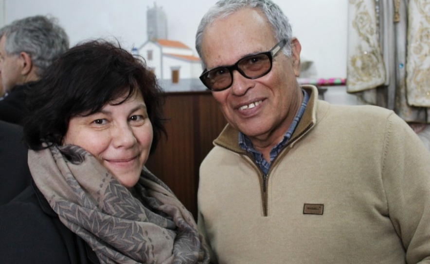 Vereadora Ana Machado e Padre Fernando Pedro - Salir