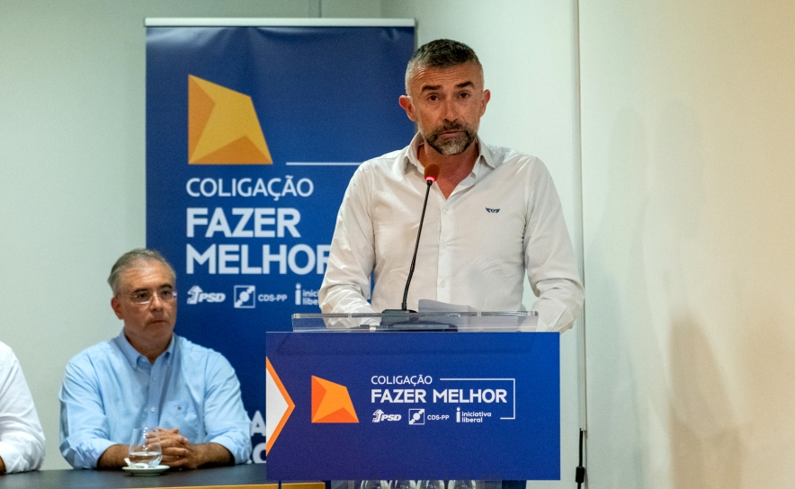 Intervenção de Cláudio Lima, Presidente da Concelhia do PSD de Loulé 