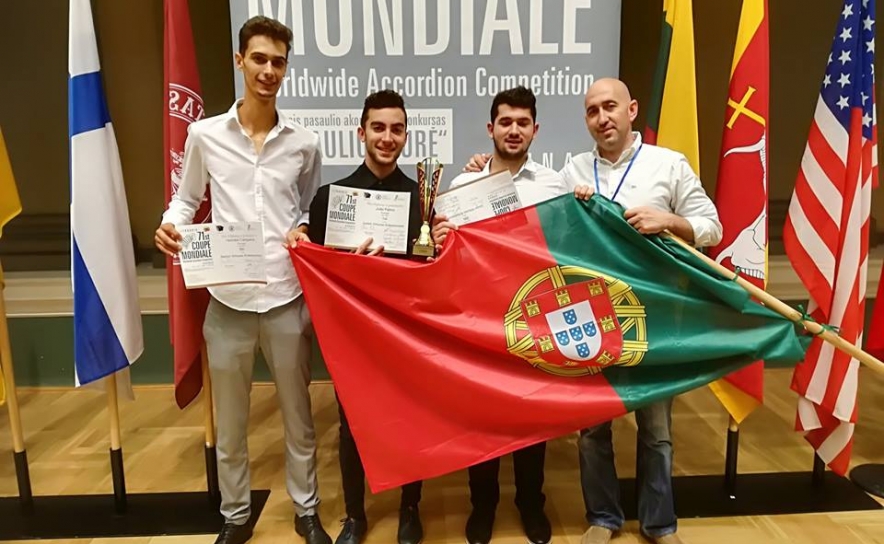 Comitiva Copa Mundial 2018_Hernani Cerqueira, João Palma, Pedro Gonçalves, Nelson Conceição