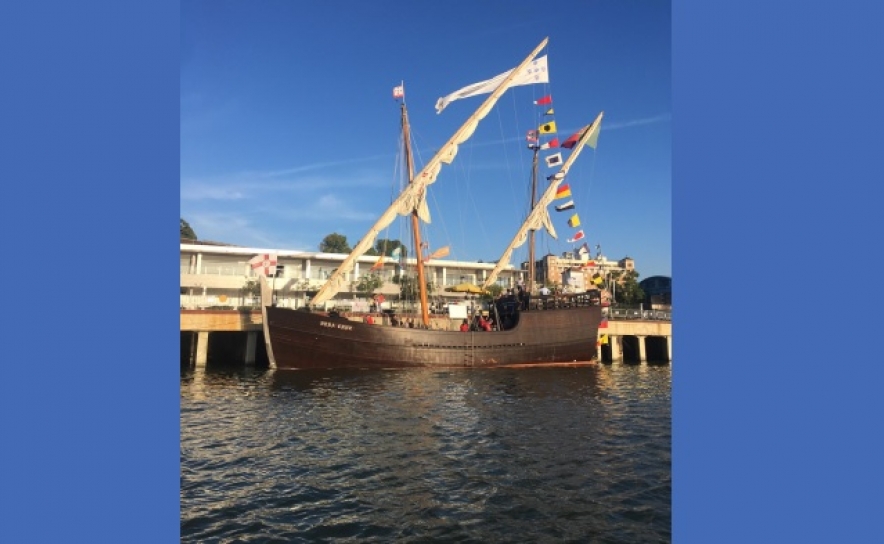 Caravela Vera Cruz em Faro com visitas gratuitas