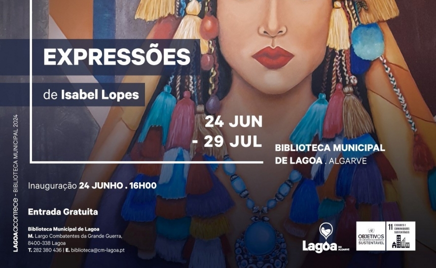 Exposição de Pintura a Óleo «Expressões» de Isabel Lopes  