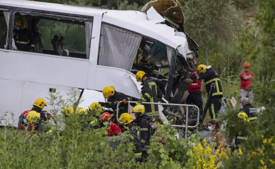 Quase 15.500 acidentes rodoviários, 210 mortos e 1.120 feridos graves no primeiro semestre