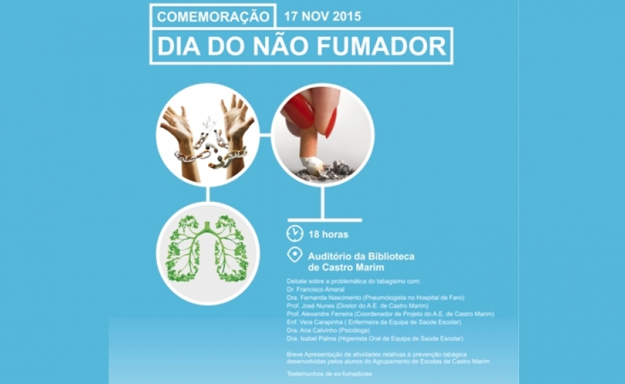 Comemoração do Dia do Não Fumador em Castro Marim