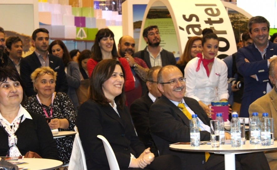 Fadista Aldina Duarte e Vítor Aleixo, Presidente da Câmara Municipal de Loulé