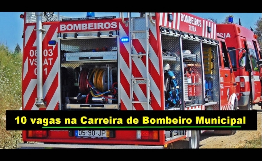 Bombeiros Municipais Tavira abrem vagas para o quadro
